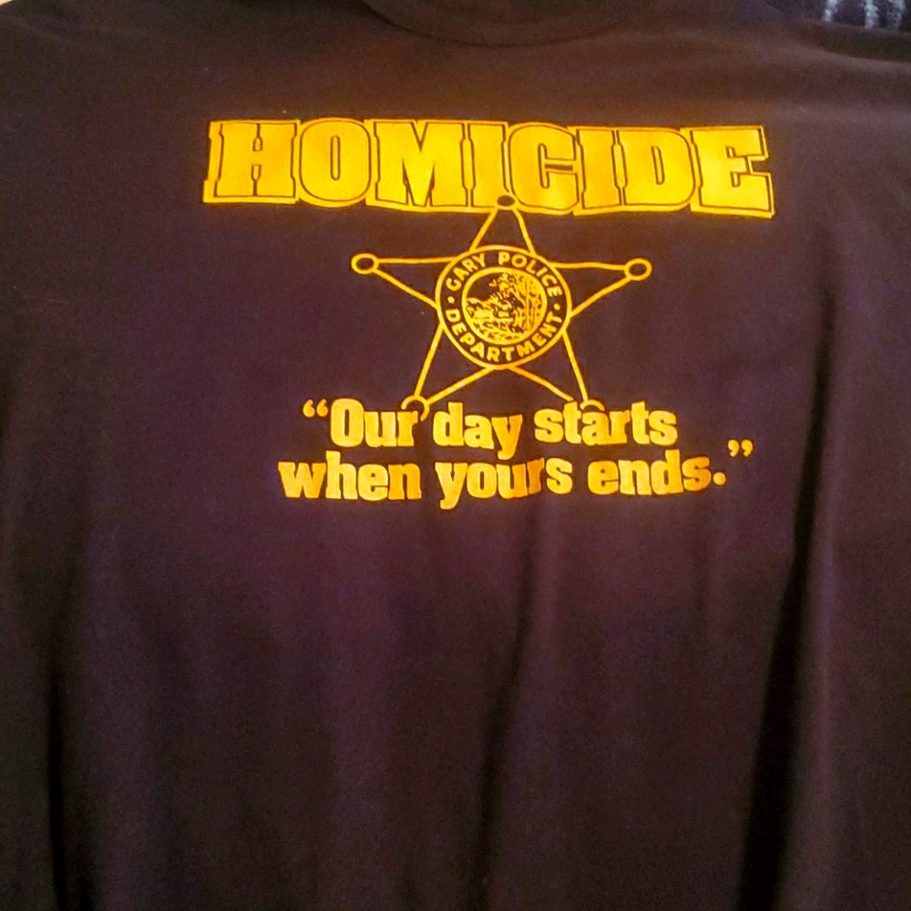Gary Indiana Homicide Division tshirt